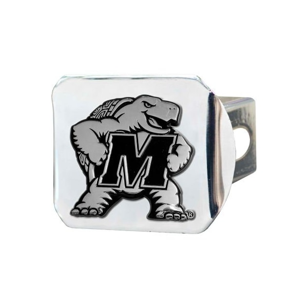 Fanmats University of Maryland - 3-D Chrome Hitch Cover 3-3/8" x 4" - 15112 15112 - main